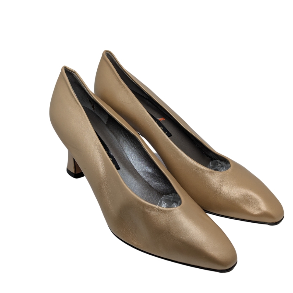 Amalfi Leather Heel